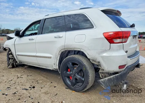 2013 Jeep Grand Cherokee Overland из США, поврежденный, VIN 1C4RJECT7DC588247